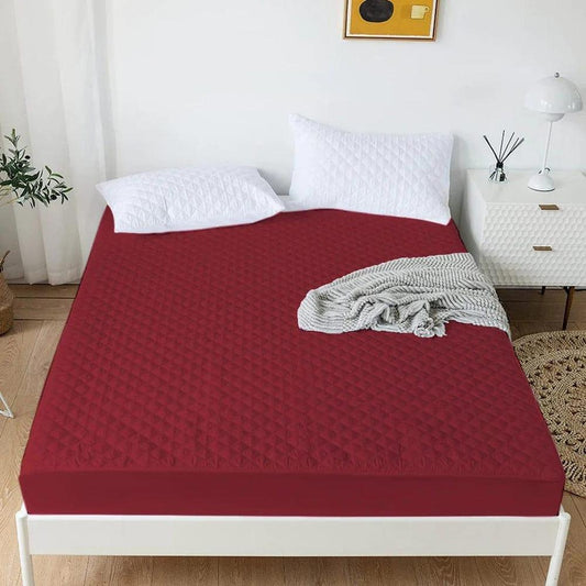 Double Bed Cotton Waterproof Mattress Cover