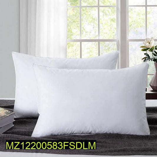 2 Pcs Polyester Bed Pillow