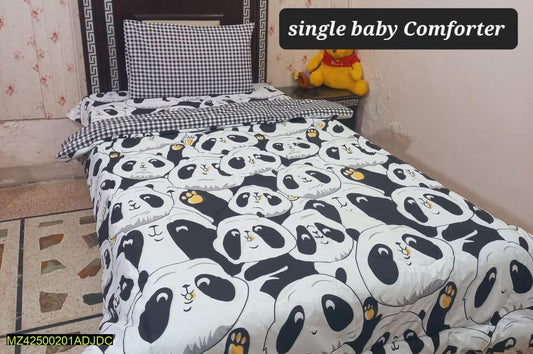 3 Pcs Single Bed Comforter Set